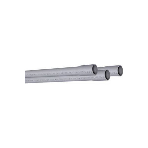 Allied Tube & Conduit Non-Metallic Conduit, Schedule 40, 2-1/2 in Trade Size, 10 ft, PVC 8110 - main